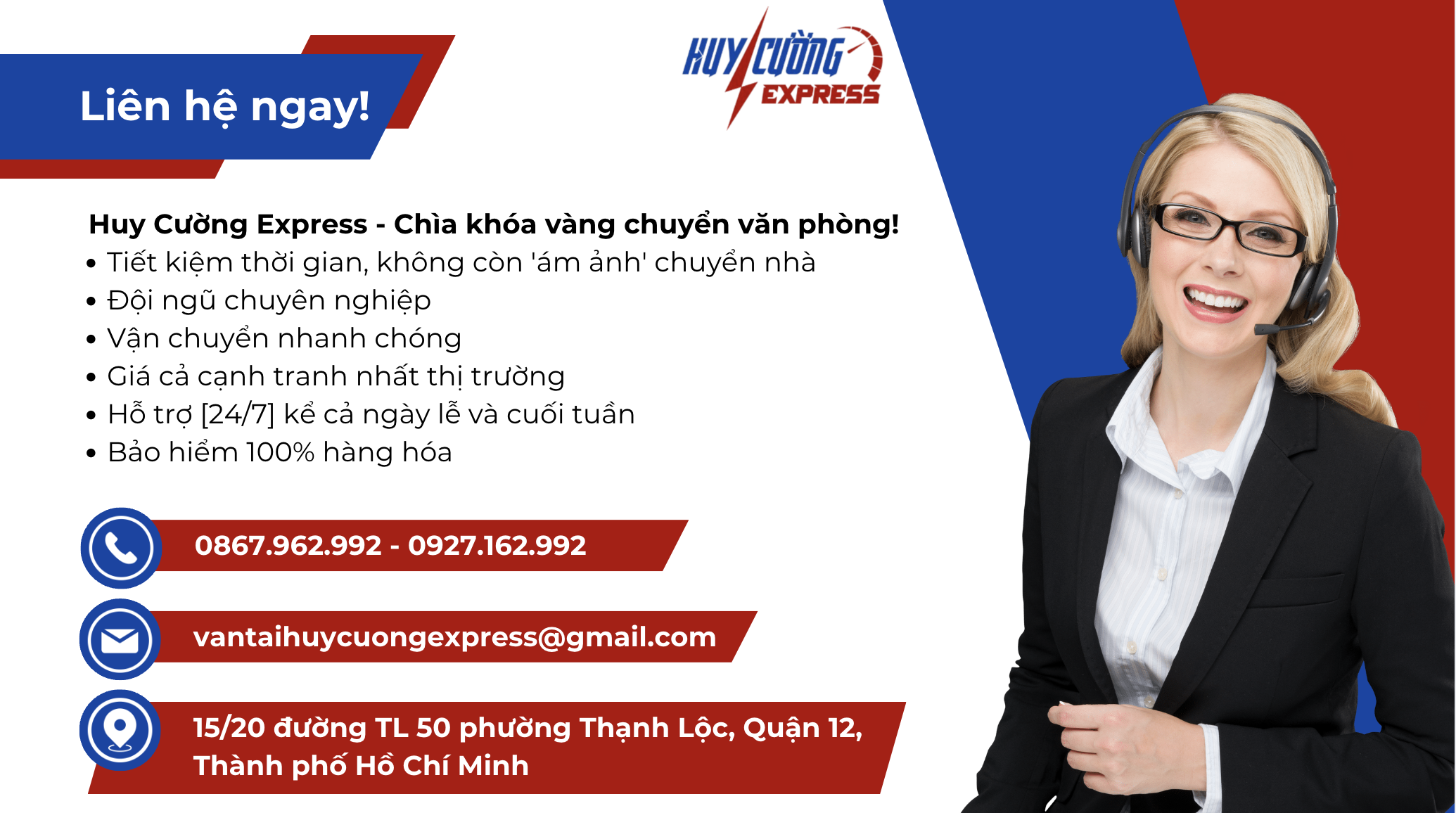 Chuyển văn phòng trọn gói giá rẻ TP.HCM