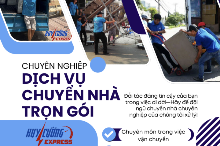 Dịch vụ vận chuyển phòng trọn gói Huy Cường Express an toàn, chuyên nghiệp