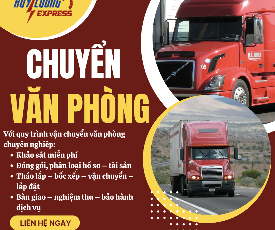 Vận chuyển văn phòng tại TP.HCM